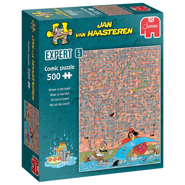 Where Is The Leak? Expert 500 Piece Jigsaw Puzzle by Jumbo