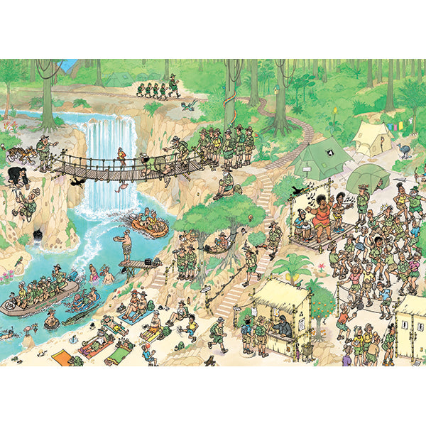 Jungle Tour 1000 Piece Jigsaw Puzzle by Jumbo