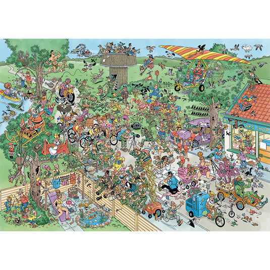 Big Garden Birdwatch 1000 Piece Jigsaw Puzzle by Jumbo - 2