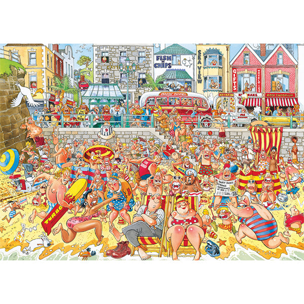 Original Retro #8: High Tide! 1000 Piece Jigsaw Puzzle by Jumbo