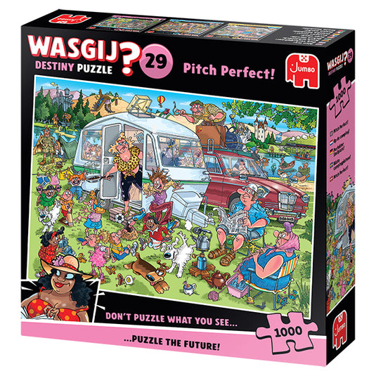 Wasgij Destiny #29: Pitch Perfect! 1000 Piece Jigsaw Puzzle by Jumbo - 1