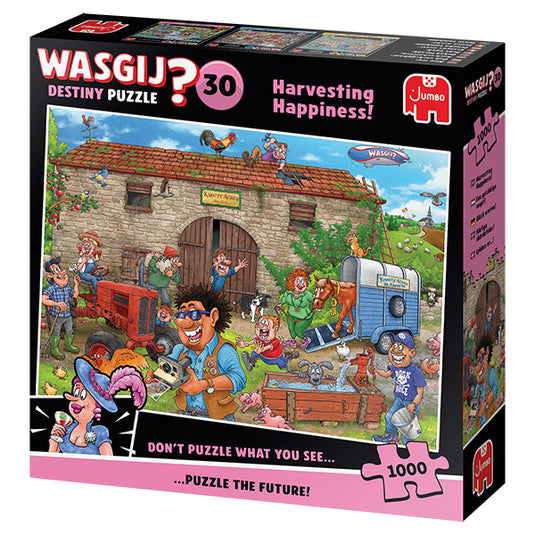 Wasgij Destiny #30 Harvesting Happiness 1000 Piece Jigsaw Puzzle by Jumbo