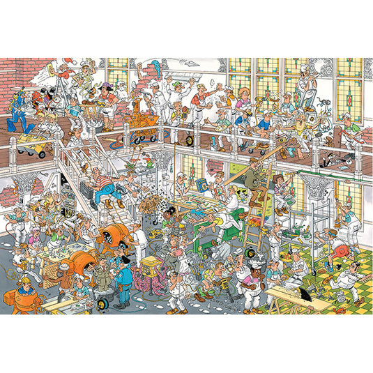 Renovation Project 3000 Piece Jigsaw Puzzle by Jumbo - 2