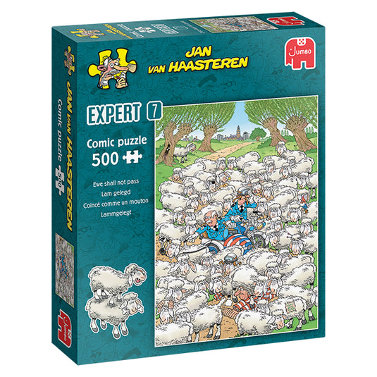 Ewe Shall Not Pass Expert 500 Piece Jigsaw Puzzle by Jumbo - 1