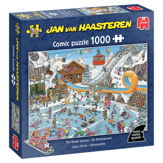 Winter Games 1000 Piece Jigsaw Puzzle by Jumbo