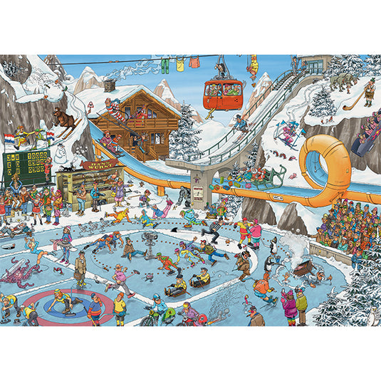 Winter Games 1000 Piece Jigsaw Puzzle by Jumbo