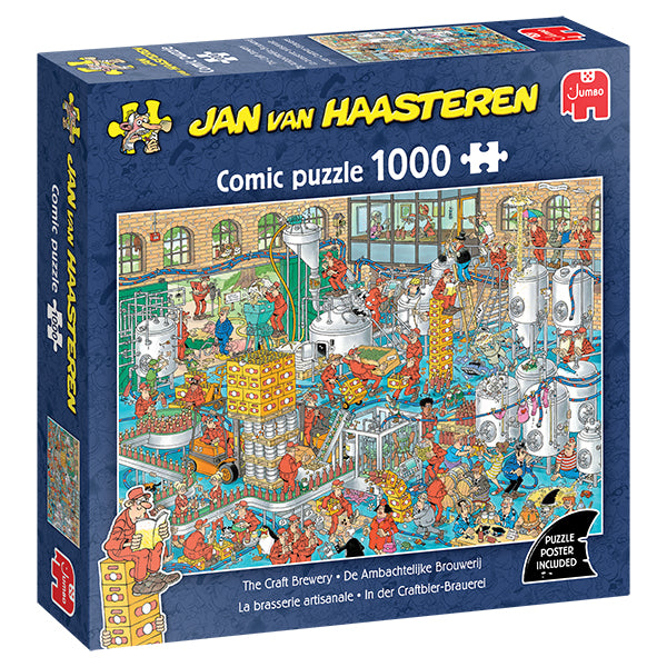 The Craft Brewery 1000 Piece Jigsaw Puzzle by Jumbo