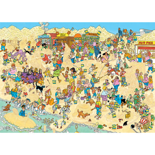 Sand Sculptures 1000 Piece Jigsaw Puzzle by Jumbo