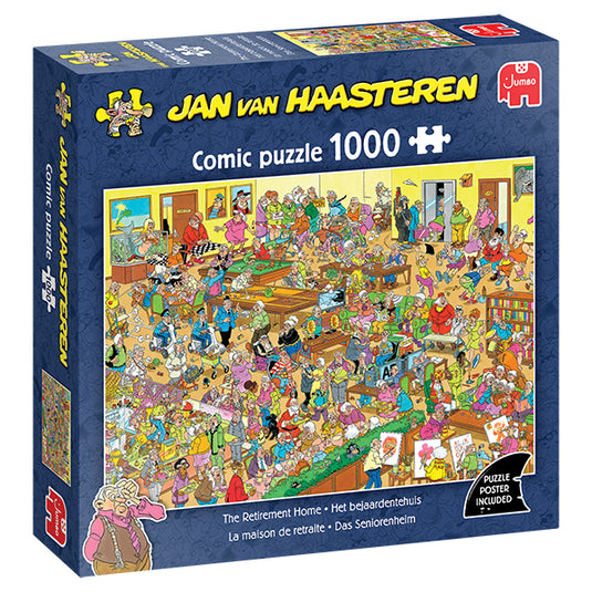 The Retirement Home 1000 Piece Jigsaw Puzzle by Jumbo