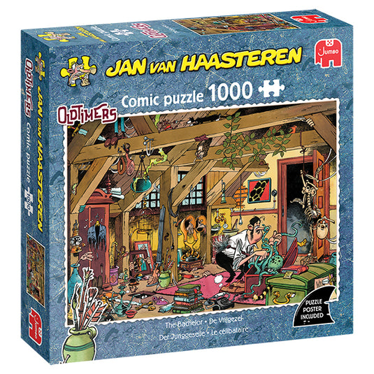Oldtimers The bachelor 1000 Piece Jigsaw Puzzle by Jumbo