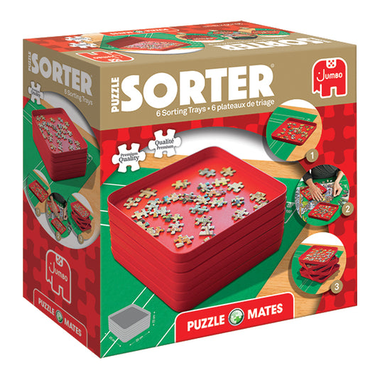 Puzzle Sorters - 6 Sorting Trays by Jumbo
