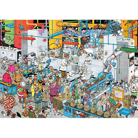 Candy Factory 500 Piece Jigsaw Puzzle by Jumbo - 2