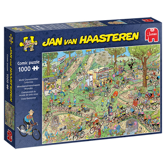 World Championships Cyclecross 1000 Piece Jigsaw Puzzle by Jumbo - 1