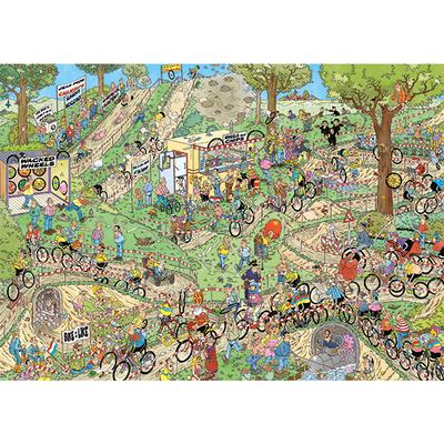 World Championships Cyclecross 1000 Piece Jigsaw Puzzle by Jumbo - 2