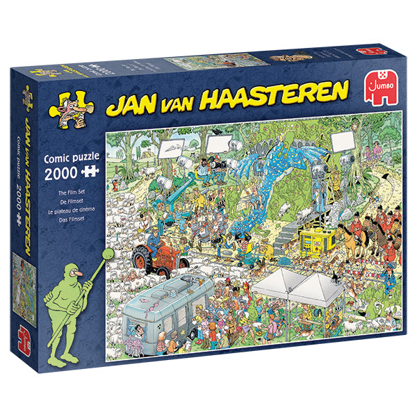 The Film Set 2000 Piece Jigsaw Puzzle by Jumbo