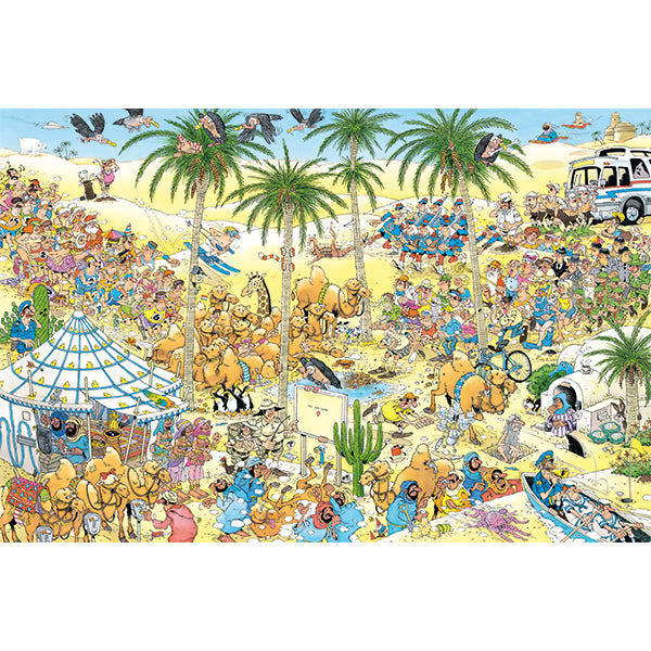 The Oasis 1000 Piece Jigsaw Puzzle by Jumbo