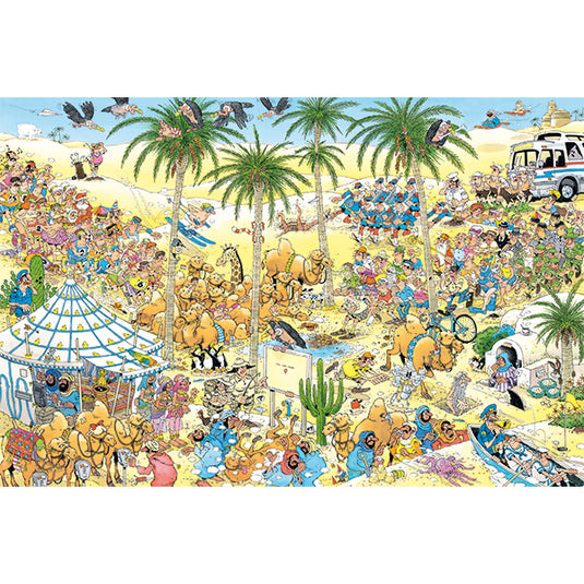The Oasis 1000 Piece Jigsaw Puzzle by Jumbo - 2