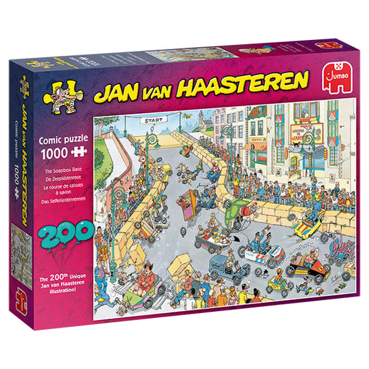 The Soapbox Race 1000 Piece Jigsaw Puzzle by Jumbo - 1