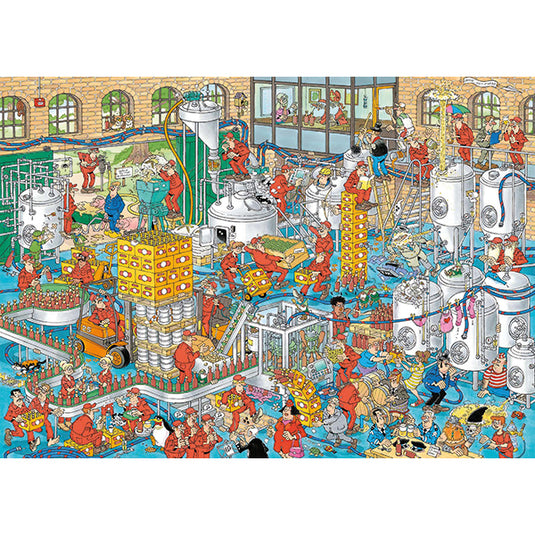 The Craft Brewery 2000 Piece Jigsaw Puzzle by Jumbo - 2
