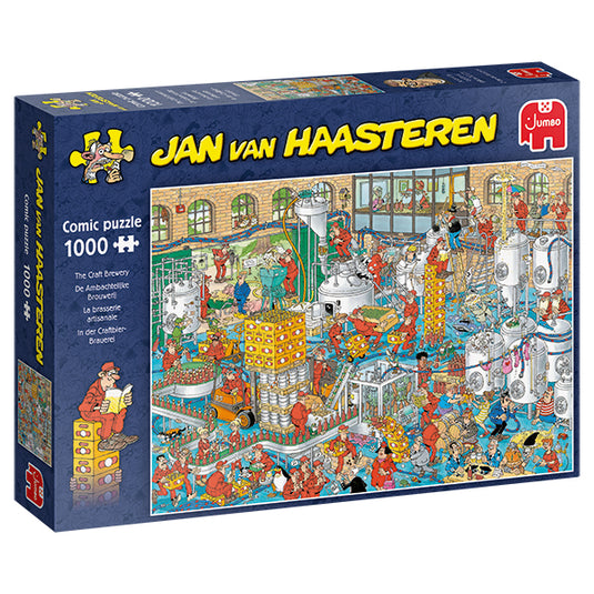 The Craft Brewery 1000 Piece Jigsaw Puzzle by Jumbo - 1