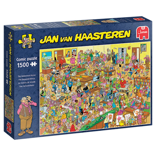 The Retirement Home 1500 Piece Jigsaw Puzzle by Jumbo - 1