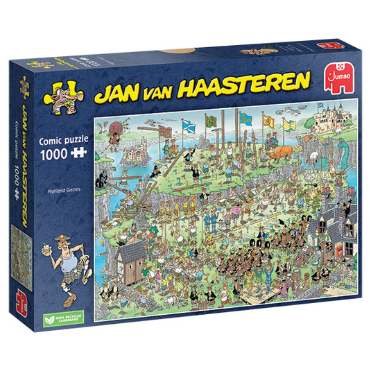 Highland Games 1000 Piece Jigsaw Puzzle by Jumbo - 1