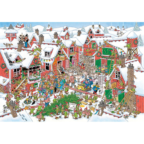 Santa's Village 5000 Piece Jigsaw Puzzle by Jumbo