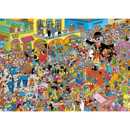 Dia de los Muertos 1000 Piece Jigsaw Puzzle by Jumbo - 2