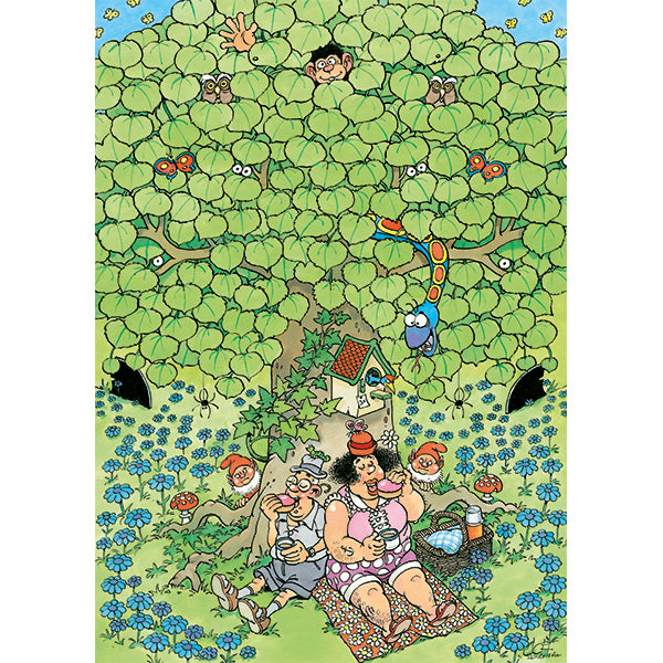 Enjoying a Picnic Expert 500 Piece Jigsaw Puzzle by Jumbo
