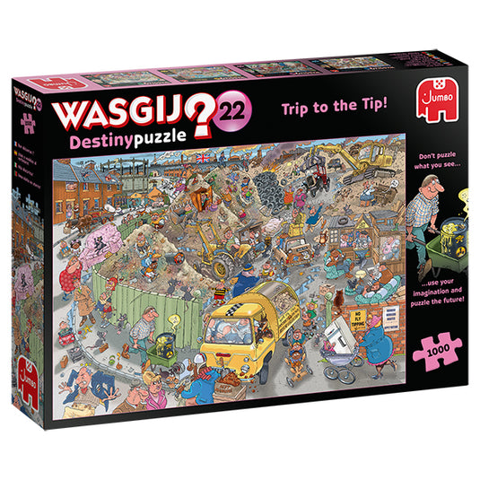 Wasgij Destiny #22: Trip to the Tip! 1000 Piece Jigsaw Puzzle by Jumbo - 1