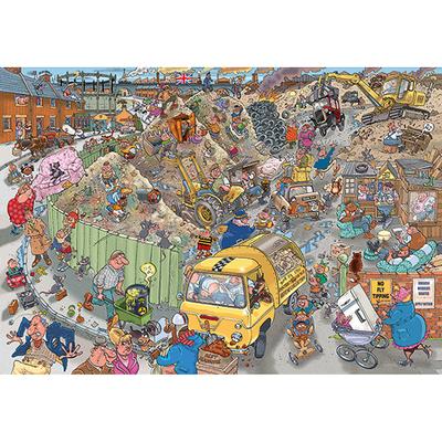 Wasgij Destiny #22: Trip to the Tip! 1000 Piece Jigsaw Puzzle by Jumbo - 2