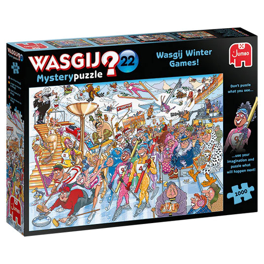 Wasgij Mystery #22: The Wasgij Winter Games 1000 Piece Jigsaw Puzzle by Jumbo