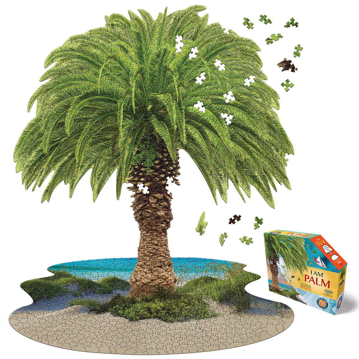 I Am Palm 1000 Piece Puzzle by Madd Capp