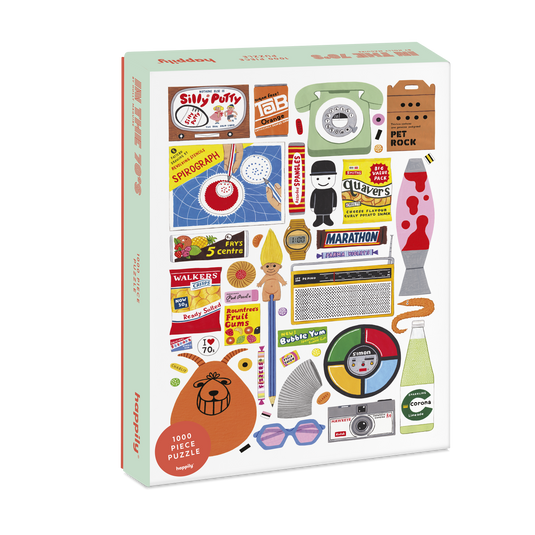 In the 70's 1000 Piece Jigsaw Puzzle by Happily - 1