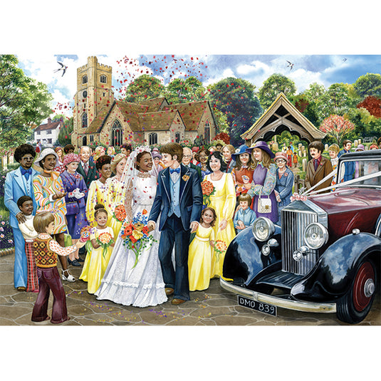 The Wedding 500 Piece Jigsaw Puzzle by Falcon - 2