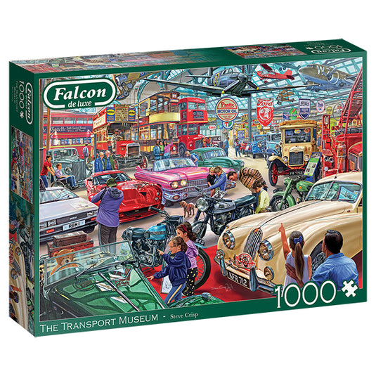 The Transport Museum 1000 Piece Jigsaw Puzzle by Falcon - 1