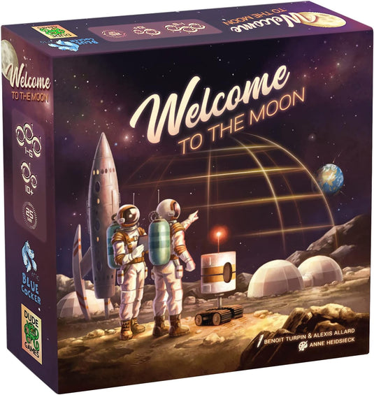 Welcome To... The Moon Board Game by Edge Studios