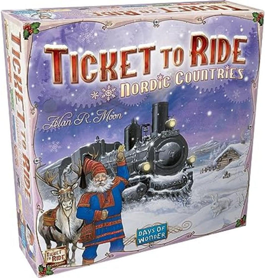 Ticket To Ride: Nordic Countries Board Game by Days Of Wonder