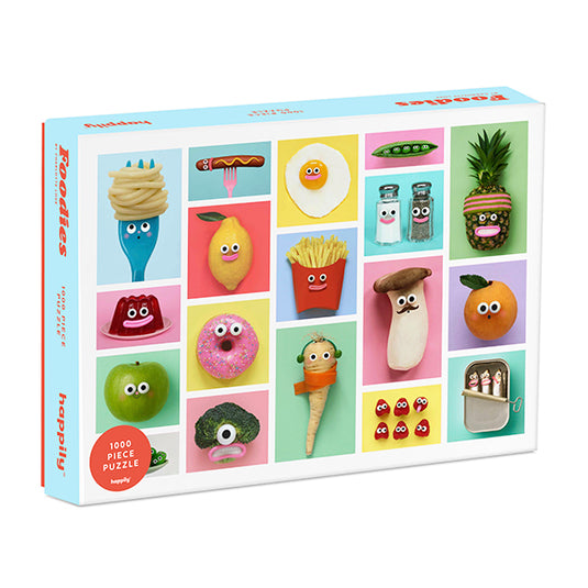 Foodies 1000 Piece Jigsaw Puzzle by Happily - 1