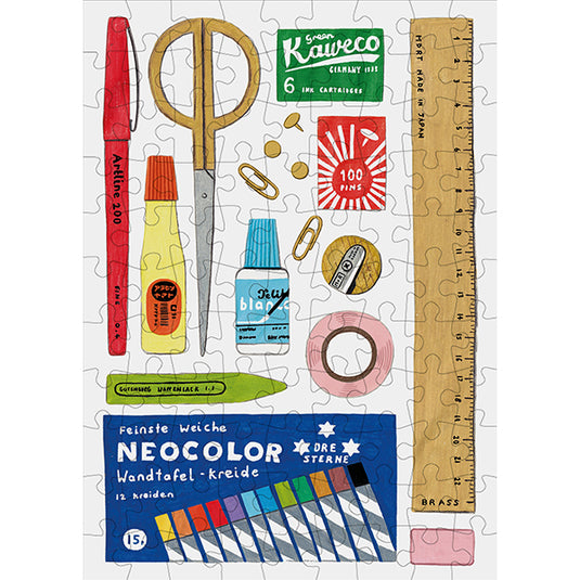 Stationery 99 Piece Jigsaw Puzzle by Happily - 2