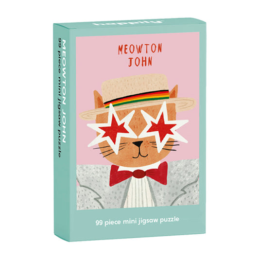 Meowton John 99 Piece Jigsaw Puzzle by Happily - 1
