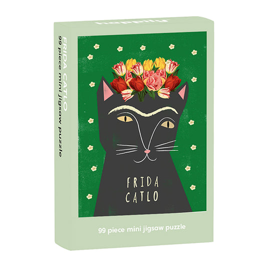 Frida Catlo 99 Piece Jigsaw Puzzle by Happily - 1