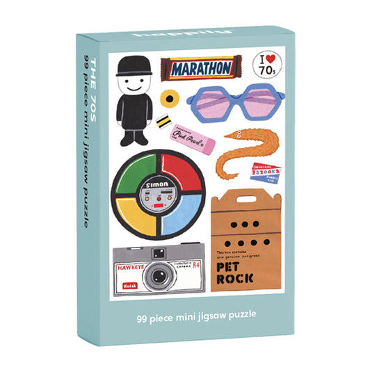 In The 70'S 99 Piece Jigsaw Puzzle by Happily - 1