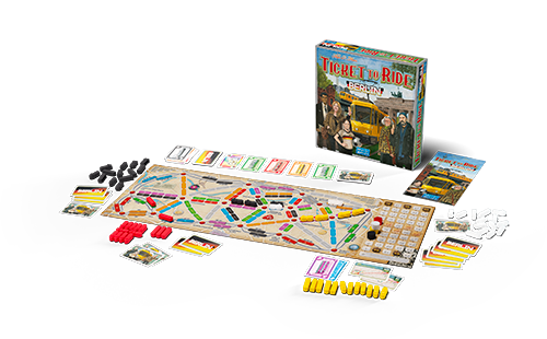 Ticket To Ride Cities: Berlin Board Game by Days Of Wonder