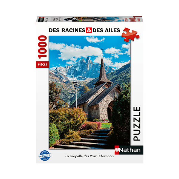 The Chapelle des Praz (Chamonix) 1000 Piece Jigsaw Puzzle by Nathan