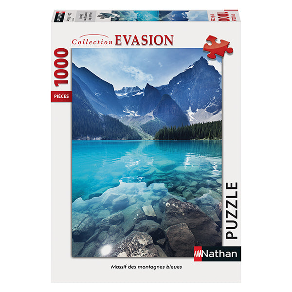 Blue Mountains 1000 Piece Jigsaw Puzzle by Nathan