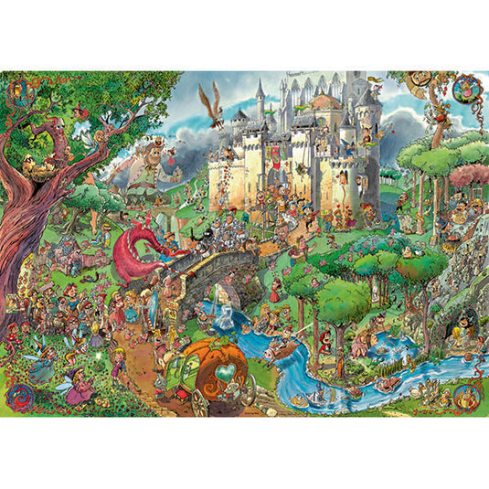 Fairy Tales 1500 Piece Jigsaw Puzzle by Heye - 2