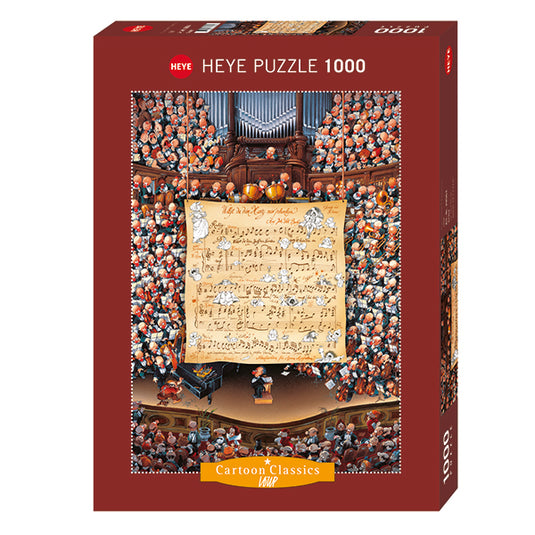 Score 1000 Piece Jigsaw Puzzle by Heye - 1