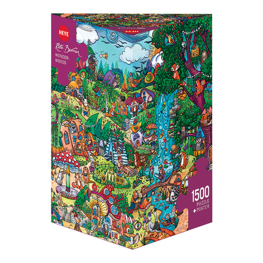Wonderwoods 1500 Piece Jigsaw Puzzle by Heye - 1