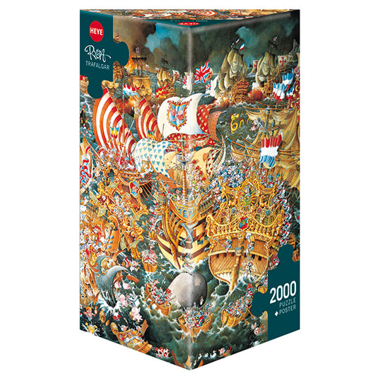 Trafalgar 2000 Piece Jigsaw Puzzle by Heye - 1